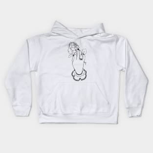 as above Kids Hoodie